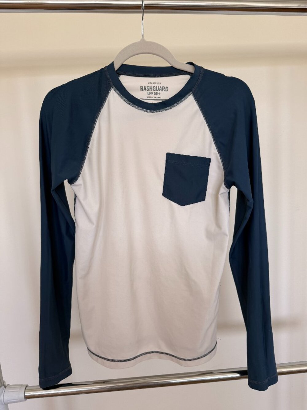 J. Crew Kids long sleeved rashguard UPF 50+